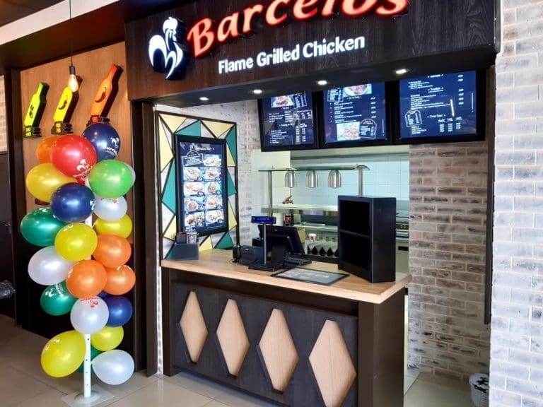 Barcelos flamed Chicken store