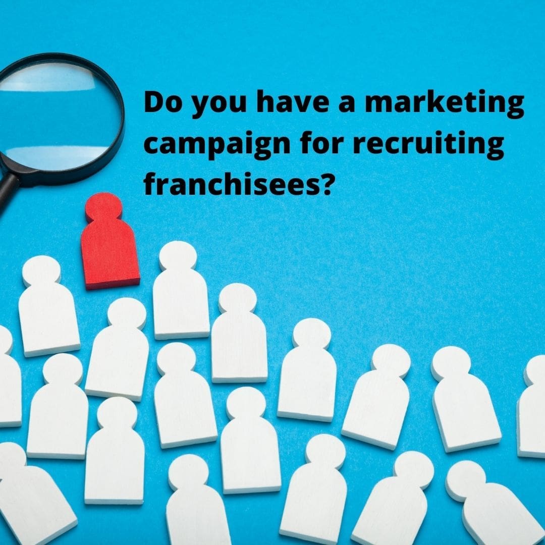 How much marketing have you allocated to recruiting franchisees?