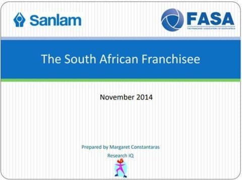 2014 Sanlam Survey Results - The South African Franchisee
