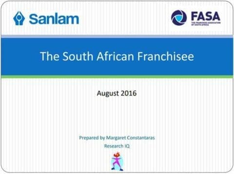 2016 Sanlam Survey Results - The South African Franchisee
