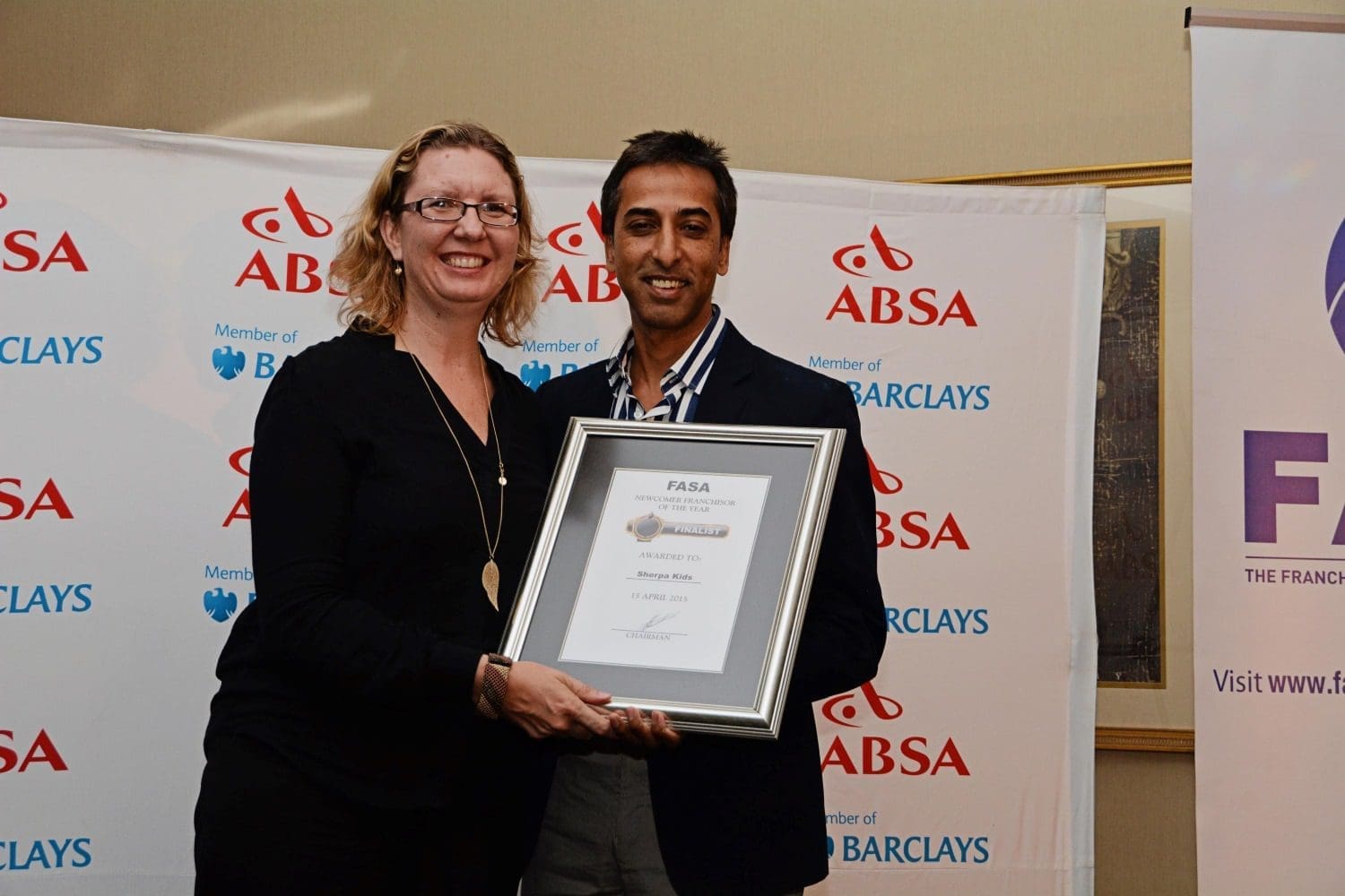 FASA award to Sherpa Kids