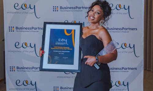The San Hair wins Medium Business Entrepreneur of the Year® at Business Partners Limited 36th Entrepreneur of the Year® Award